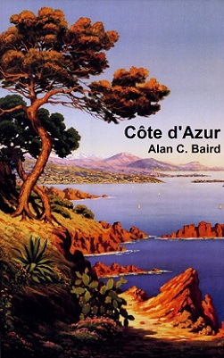 La Côte d´Azur (ca. 1920), by Charles Morel de Tangry (1857-1930), for the PLM (Compagnie des chemins de fer de Paris à Lyon et à la Méditerranée) railroad company